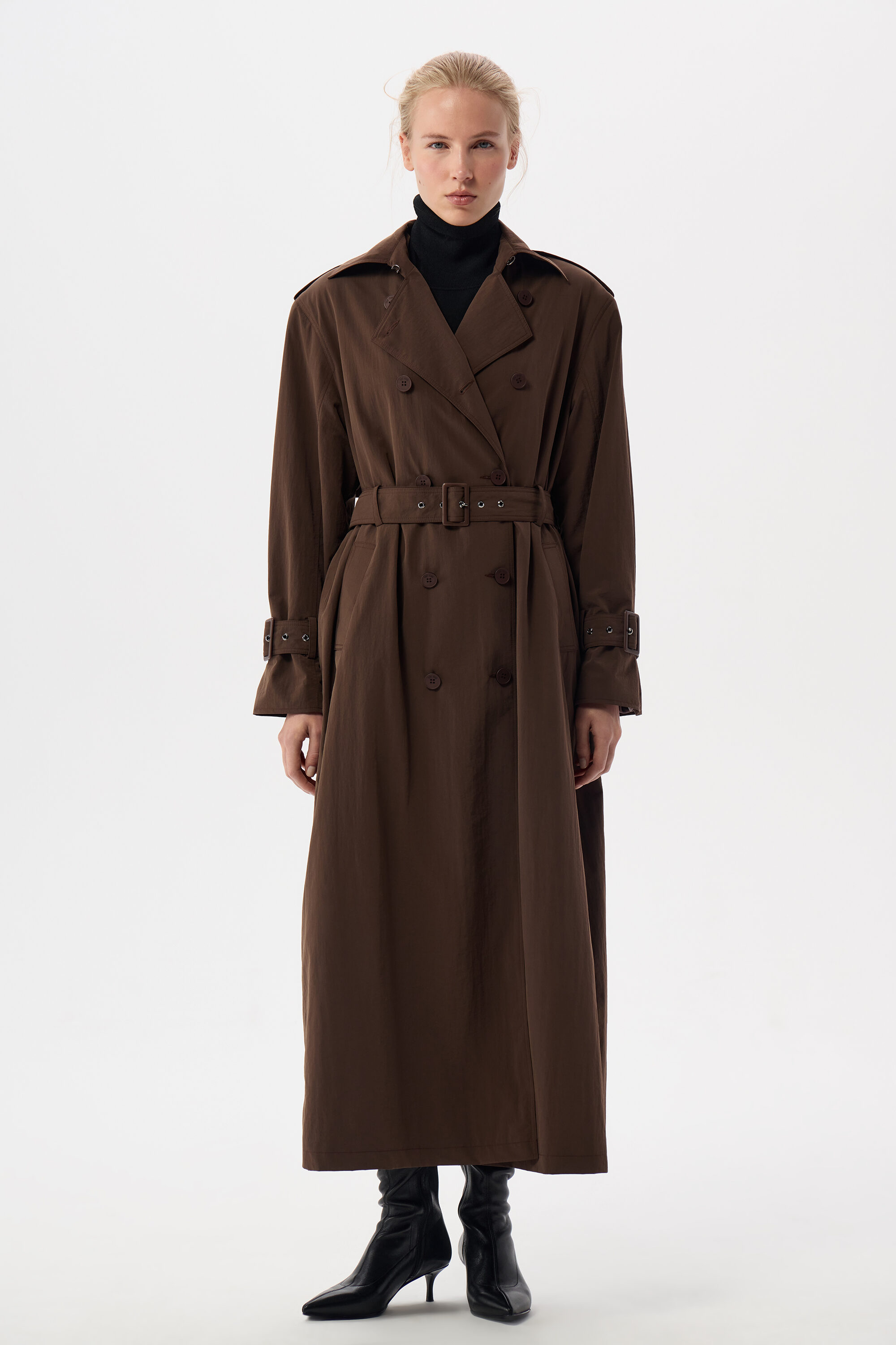 Тренч Afterglow Brown