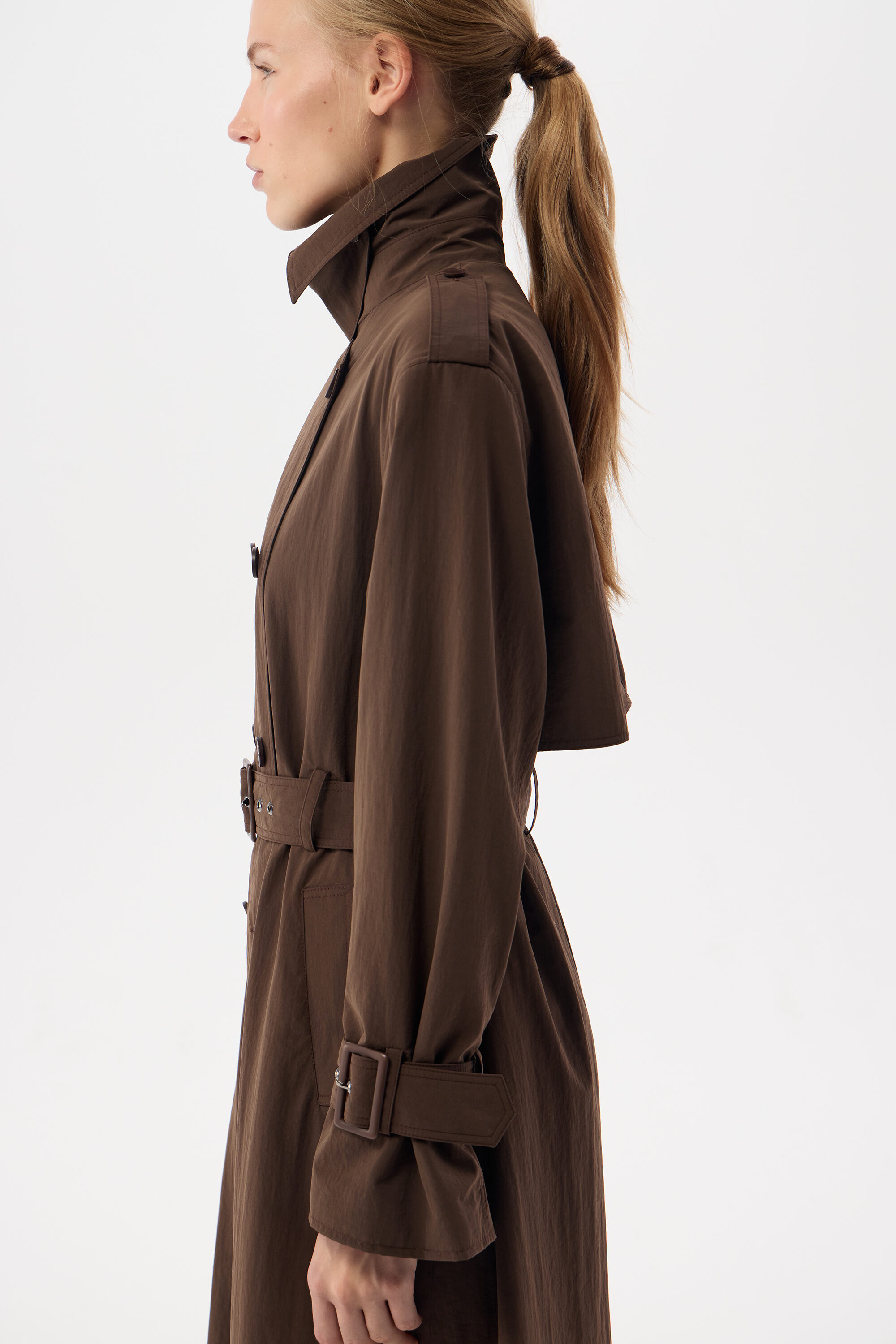 Тренч Afterglow Brown