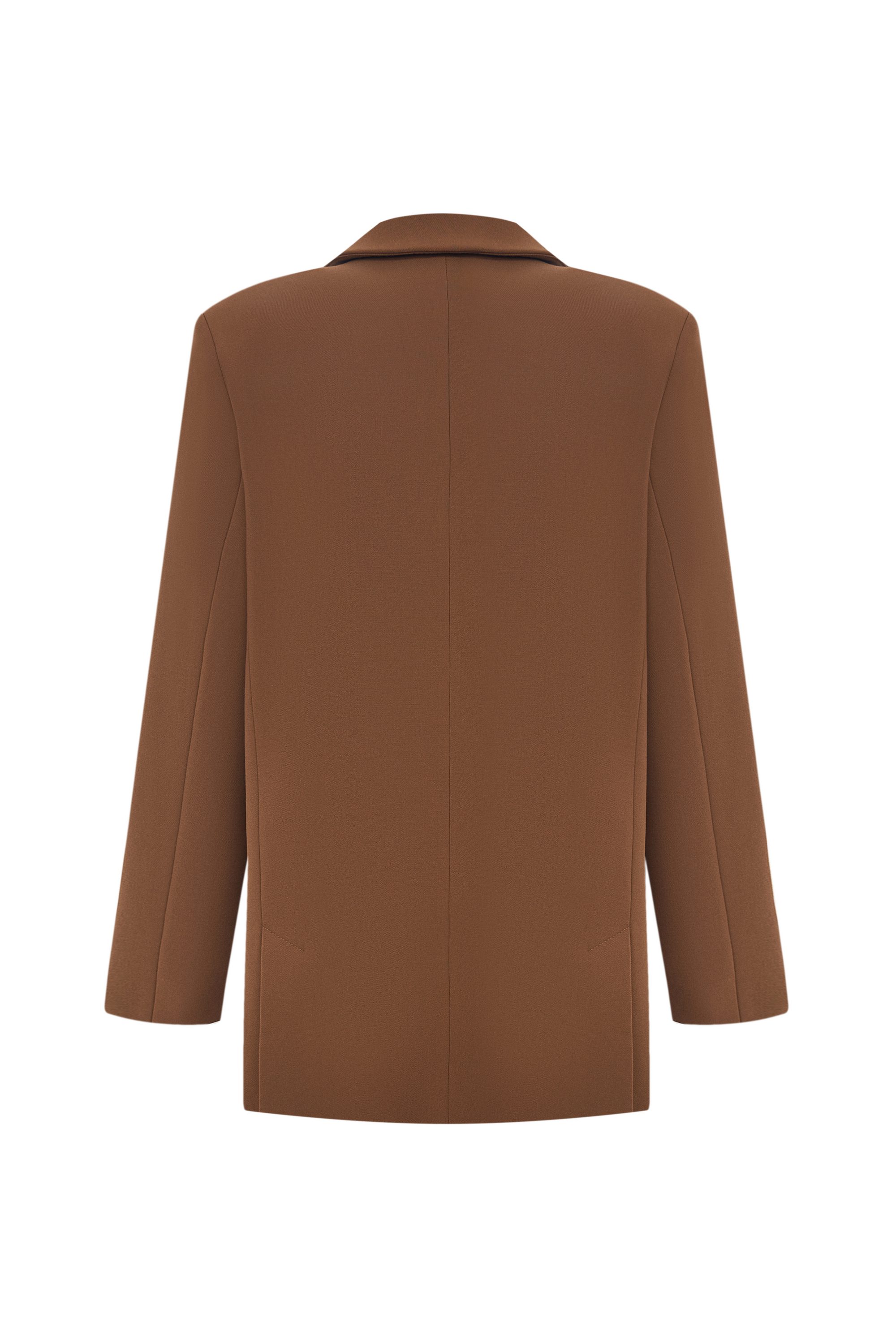 Жакет мужского кроя Snob brun