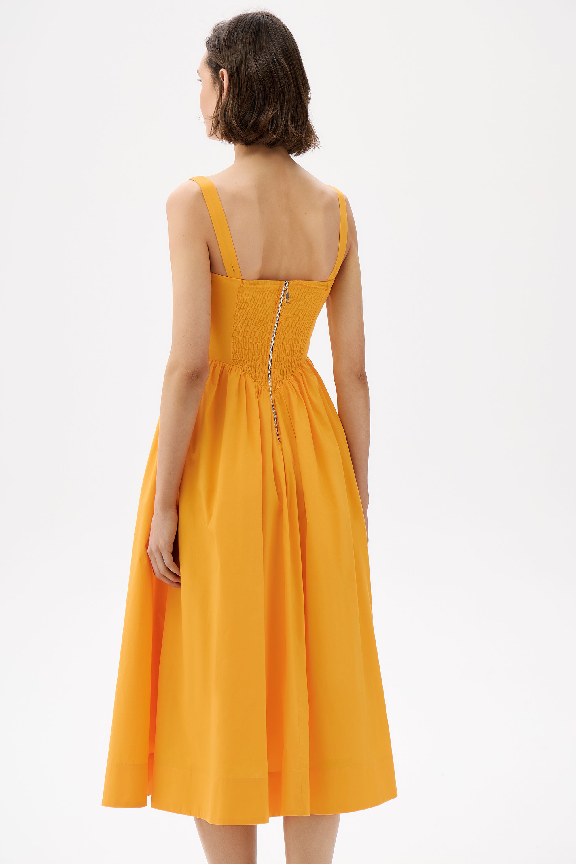 Платье со сборкой на спине Kendall