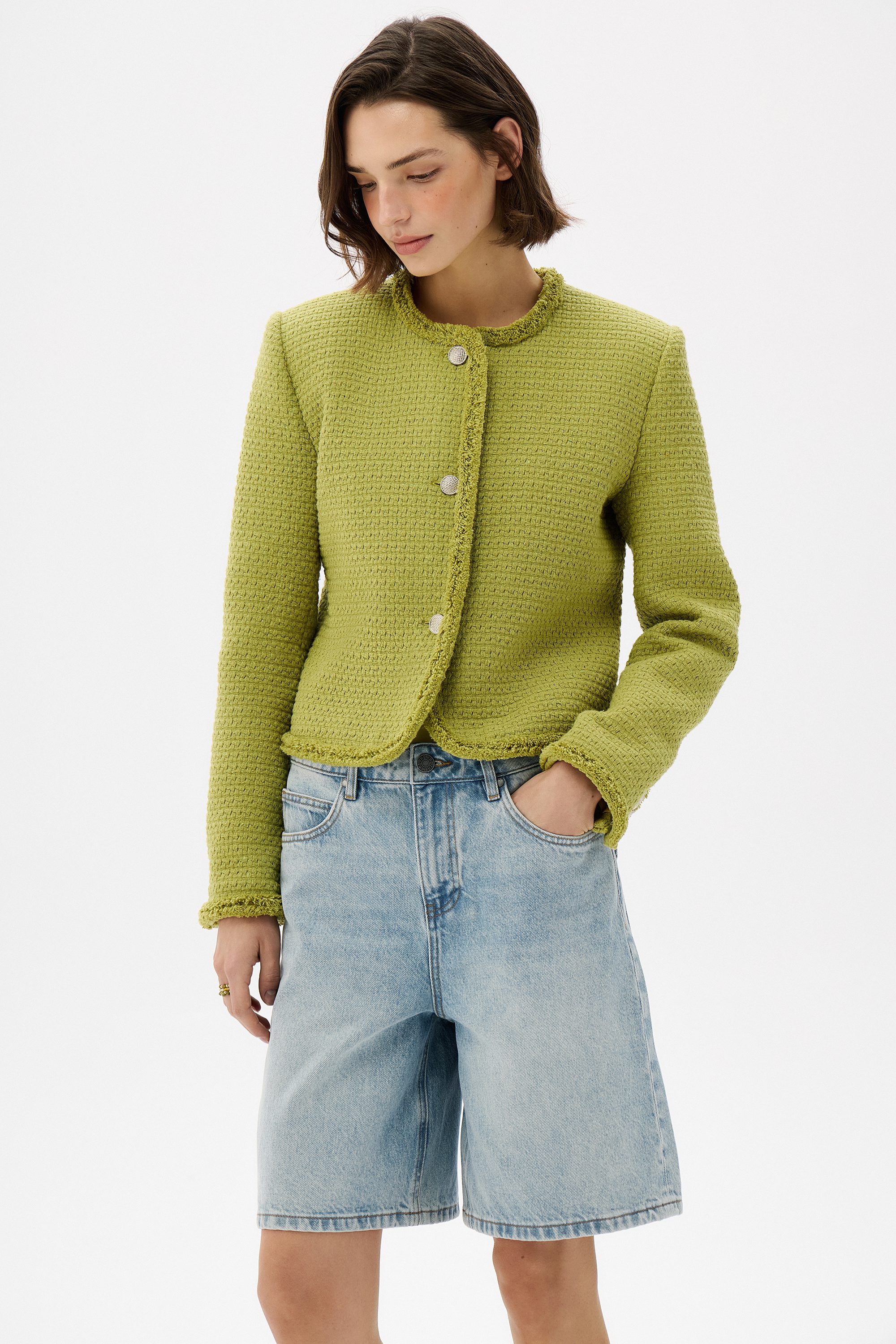 Твидовый жакет Lucky