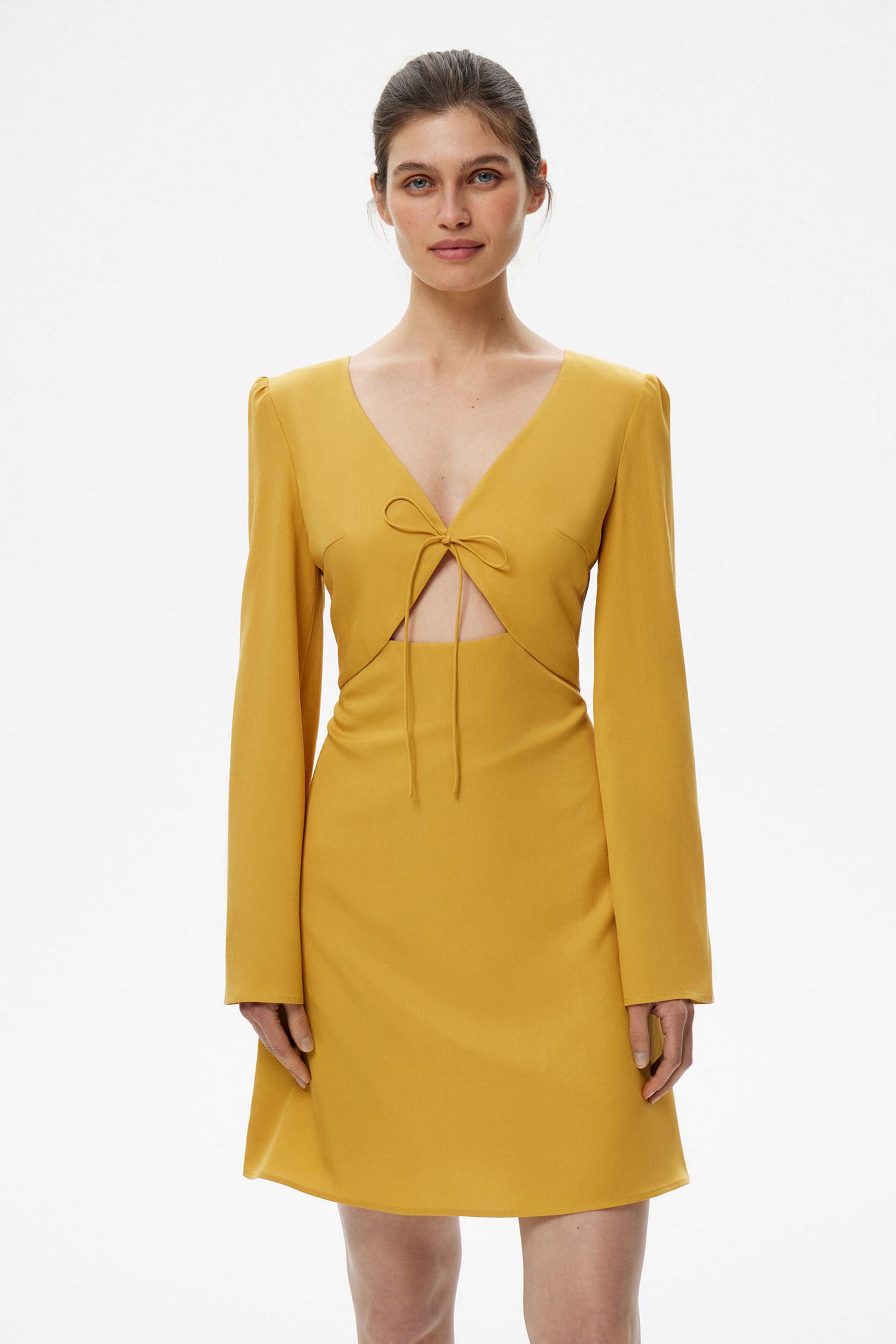 Платье мини Sunset jaune