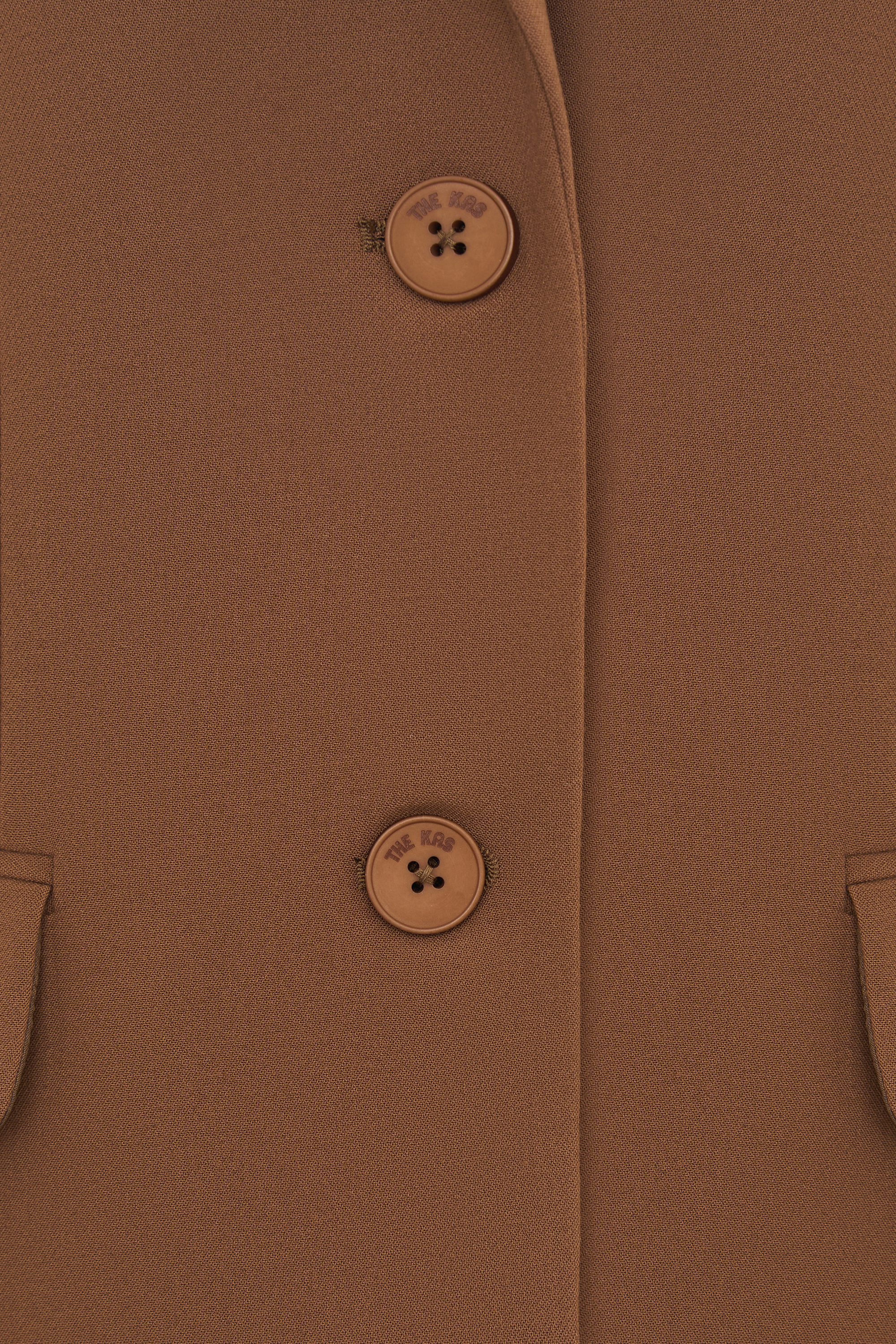 Жакет мужского кроя Snob brun