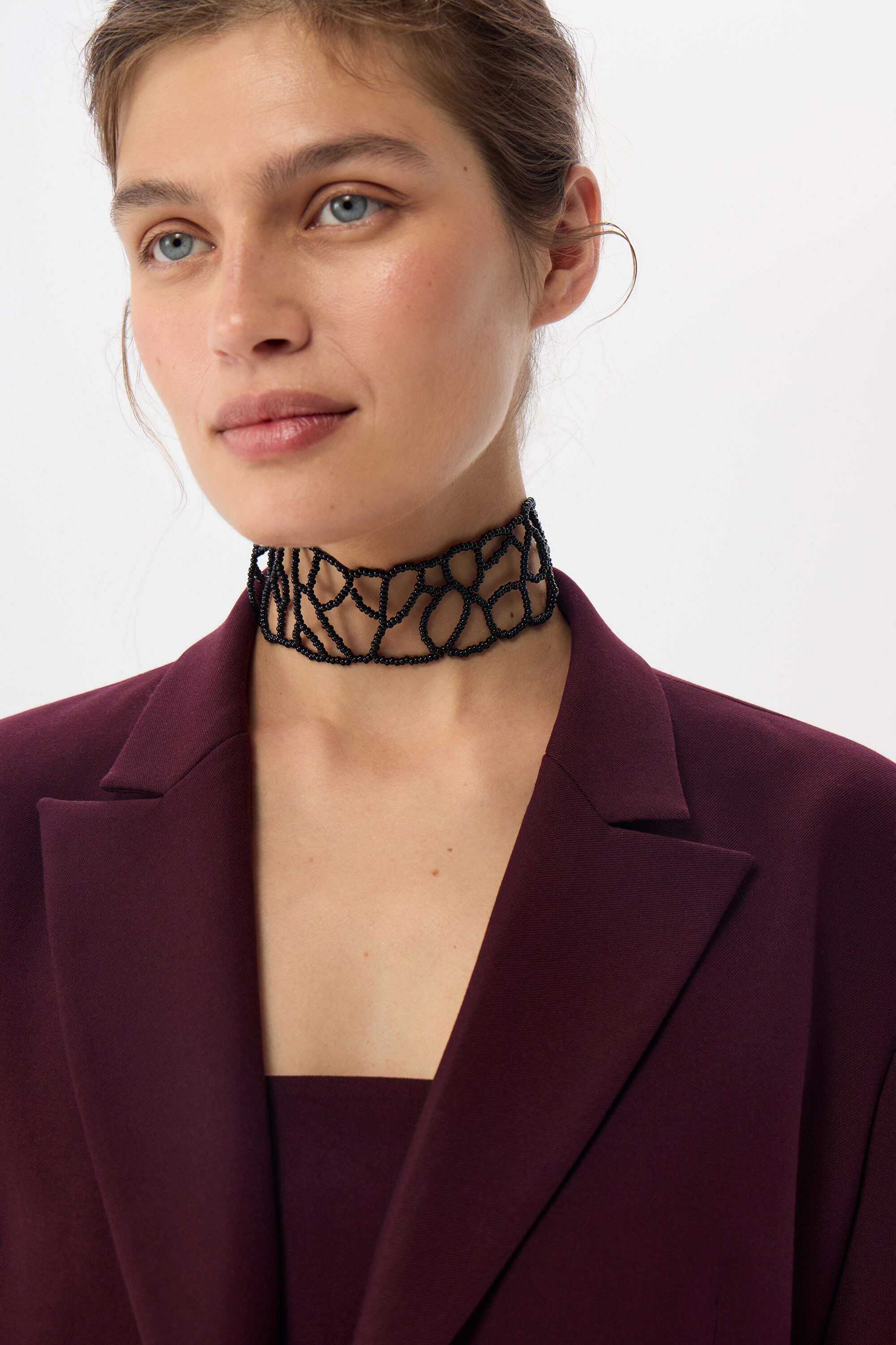Чокер из бисера Midnight Lace