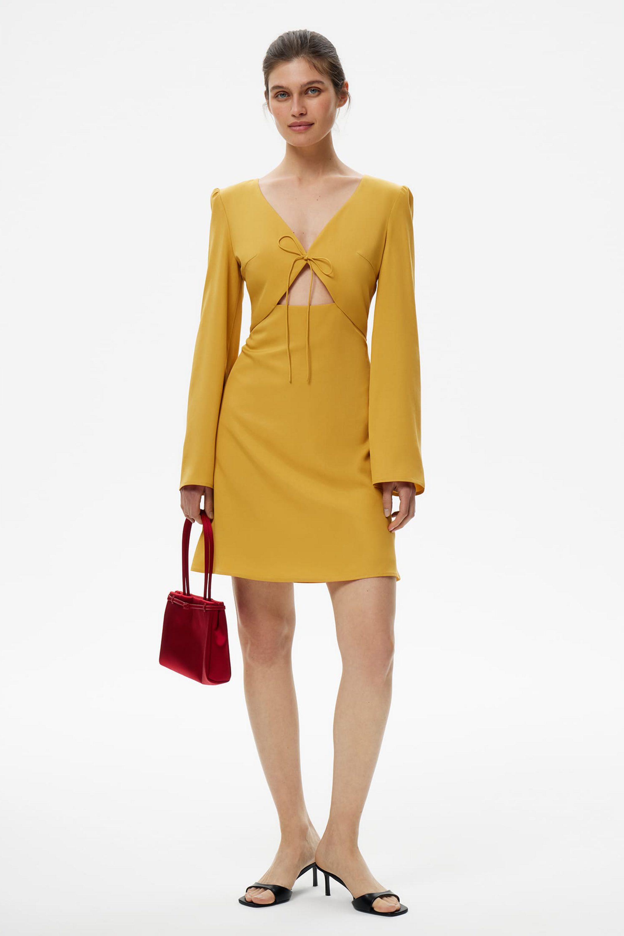 Платье мини Sunset jaune