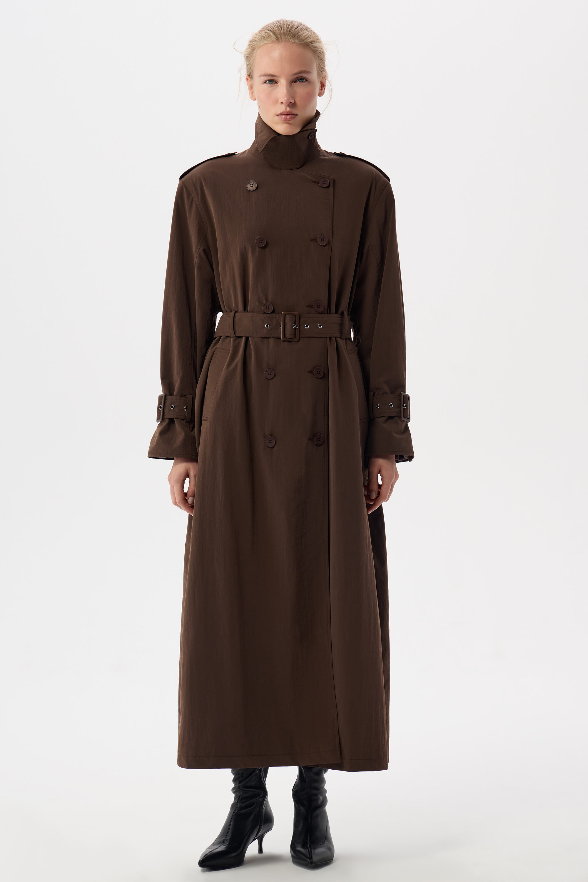 Тренч Afterglow Brown