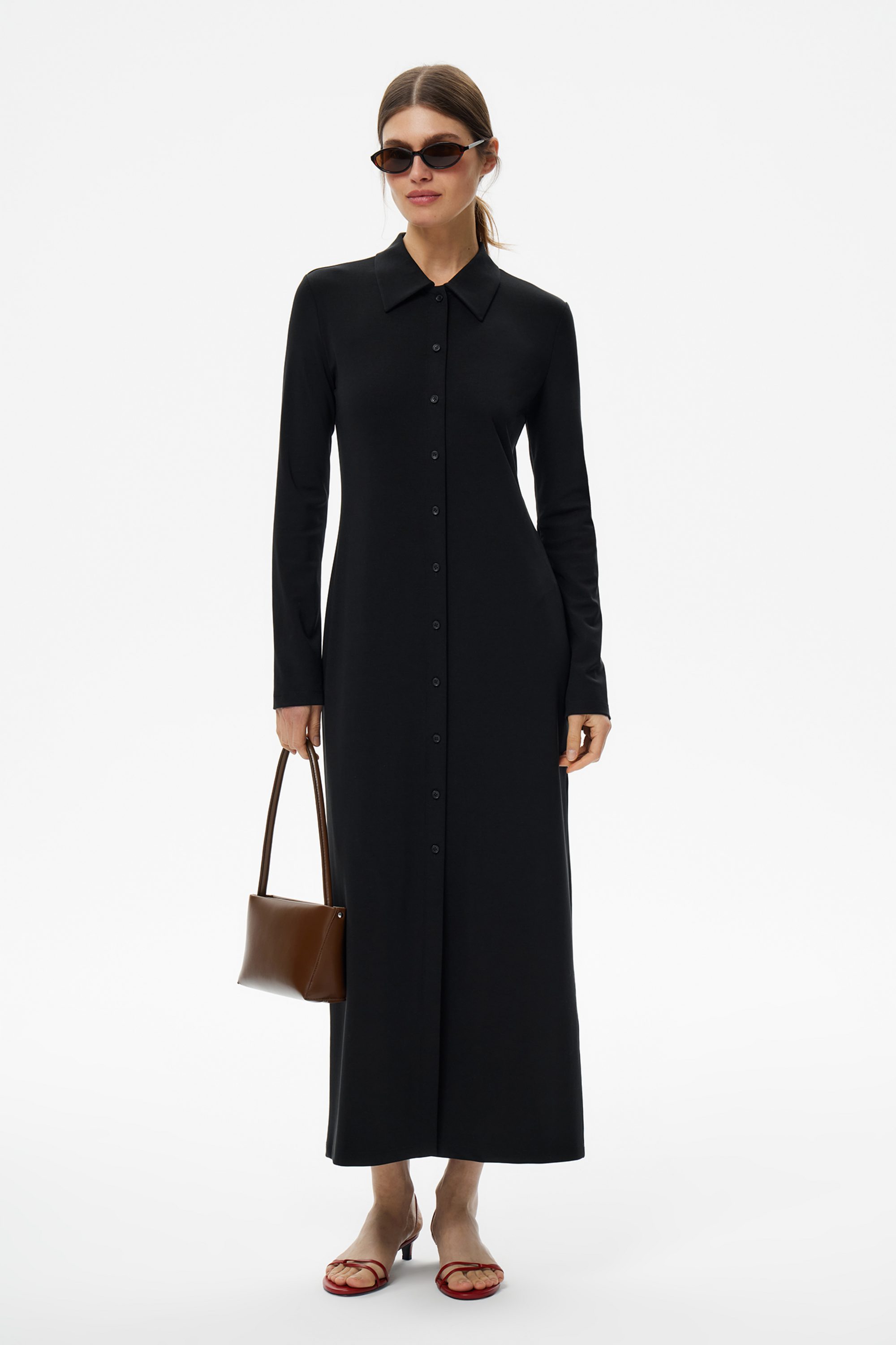 Трикотажное платье Rive noire