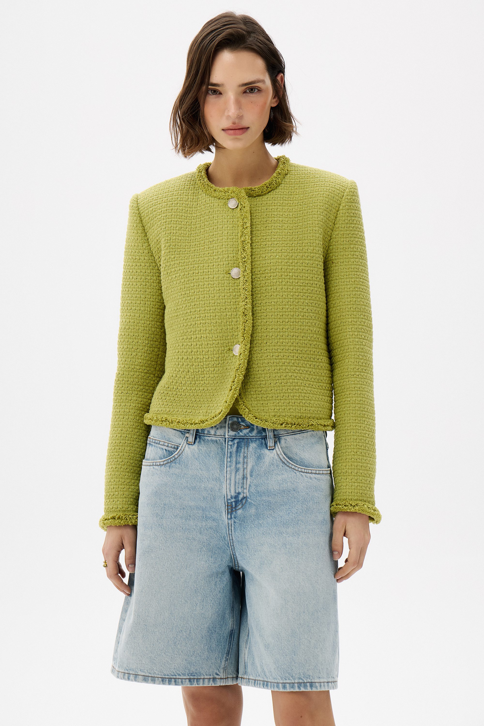 Твидовый жакет Lucky