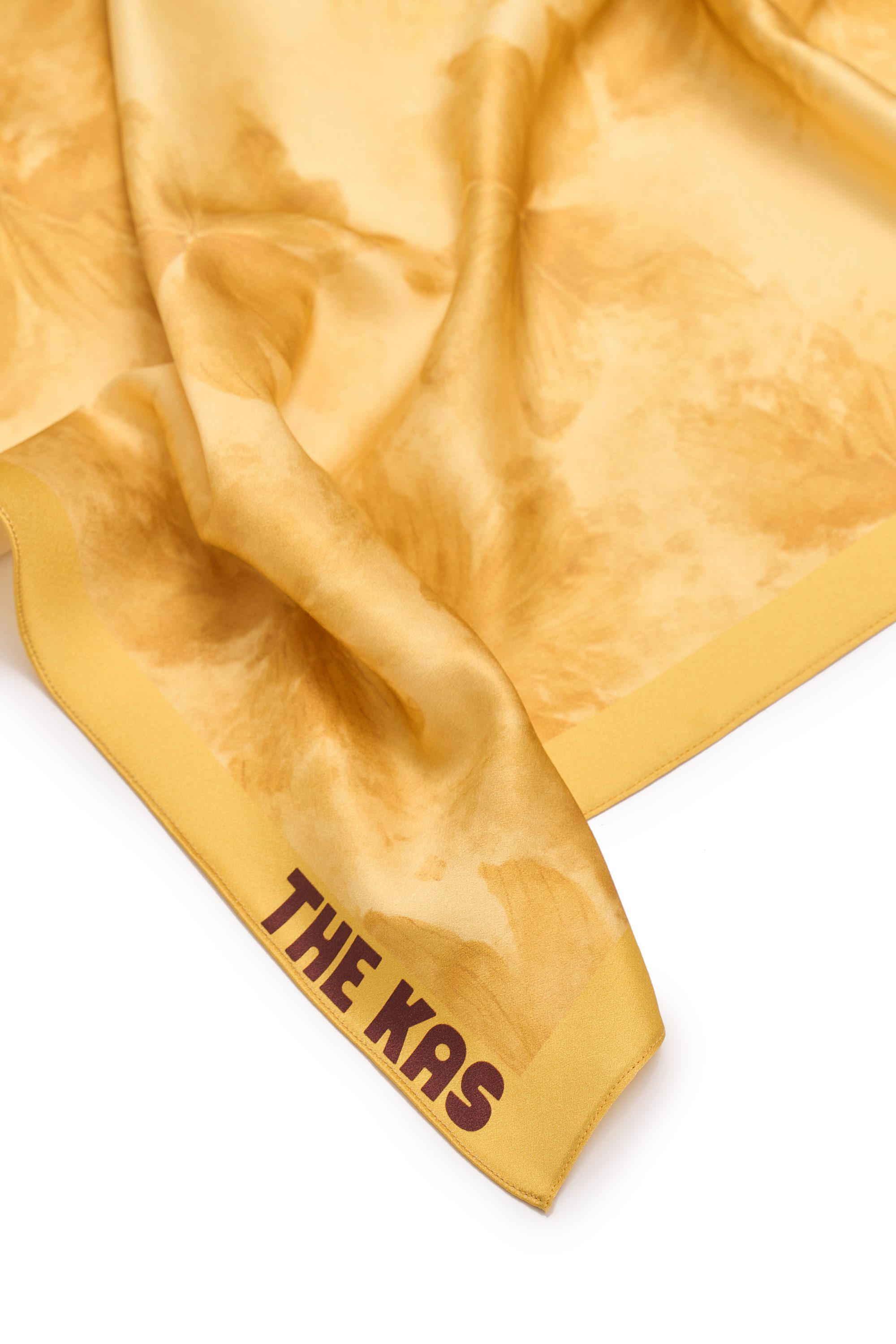 Шелковый платок Fleurs jaunes