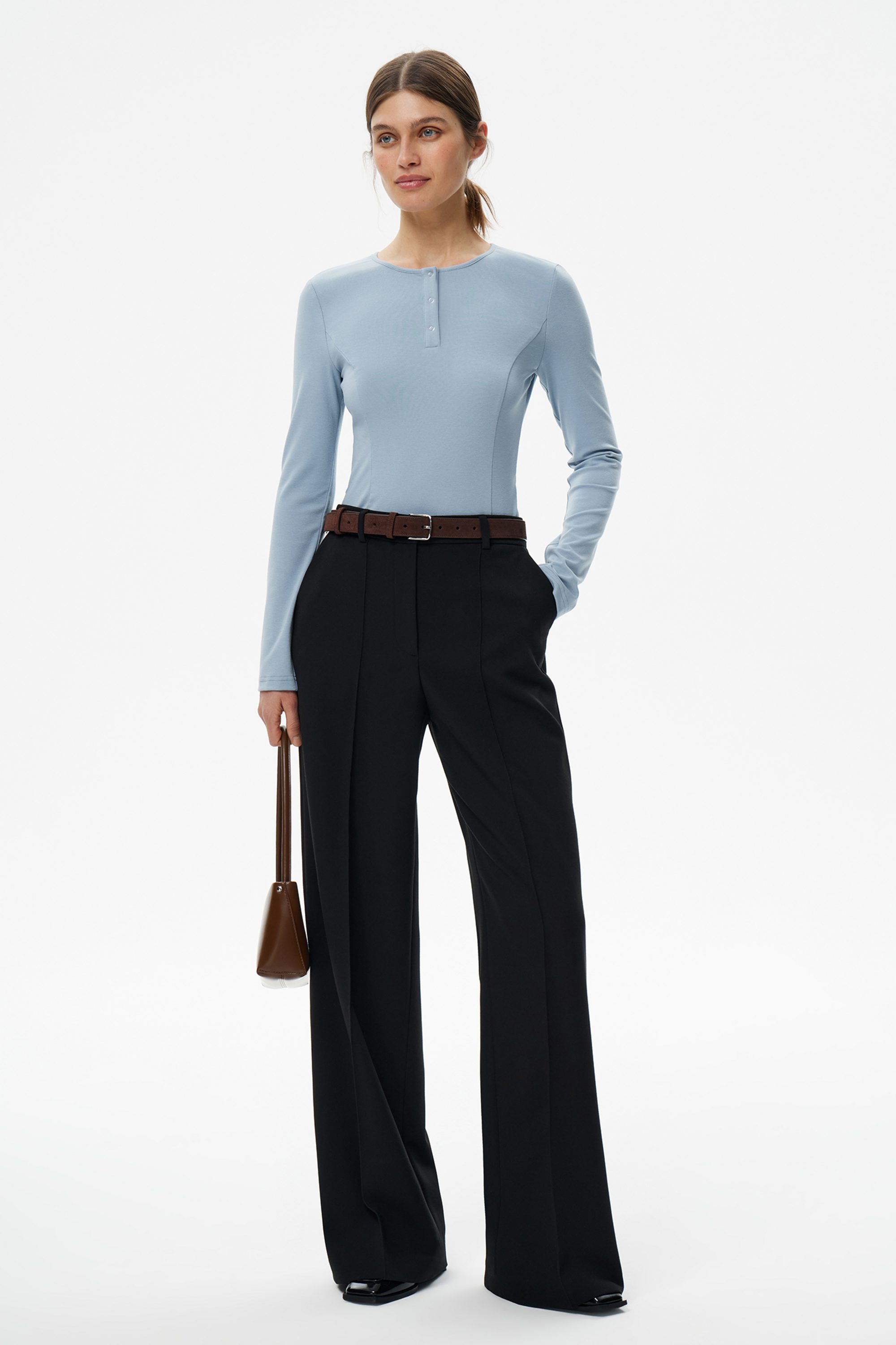 Лонгслив Lazy day bleu