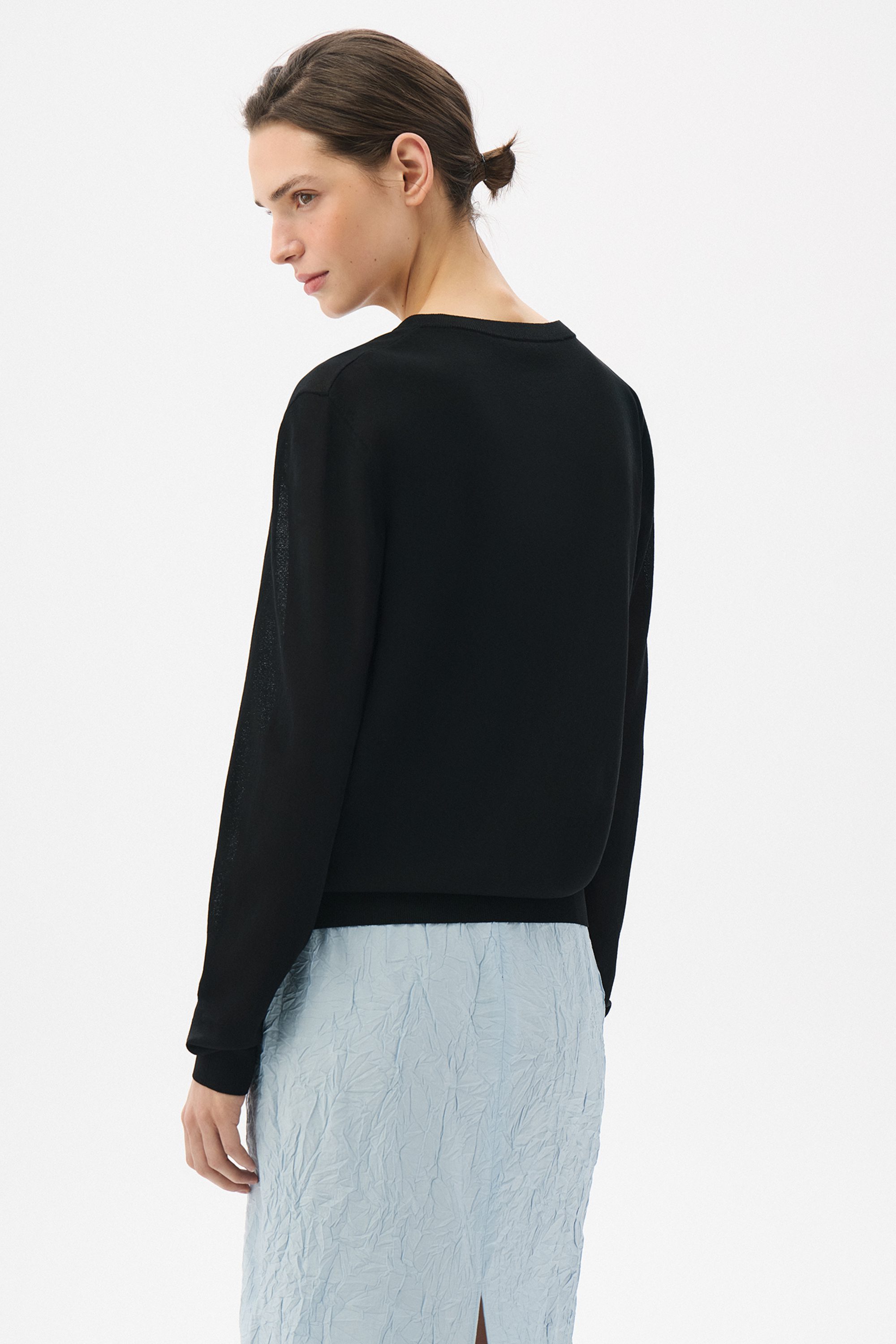 Кардиган из вискозы Voile noir