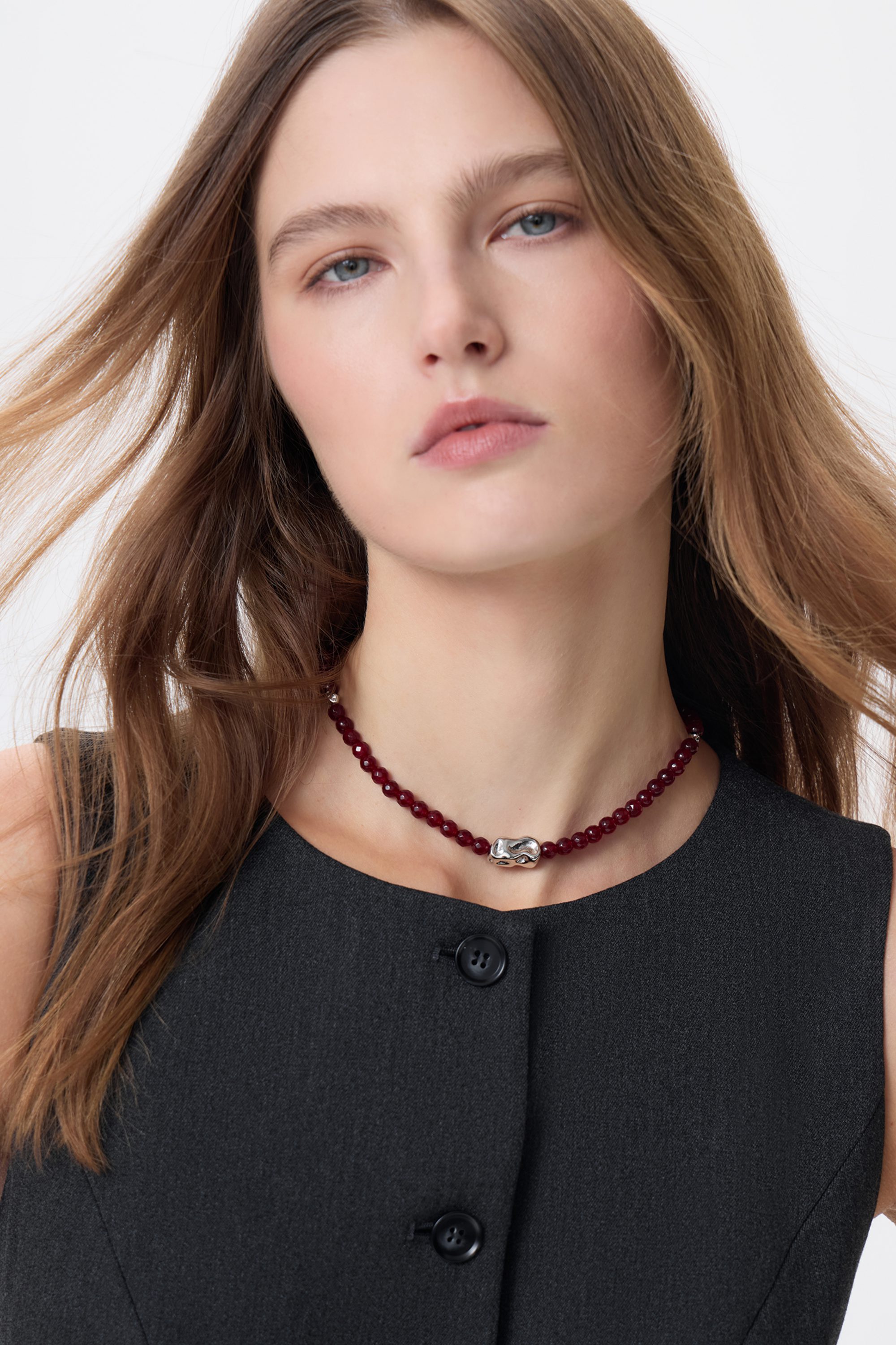 Ожерелье из агата