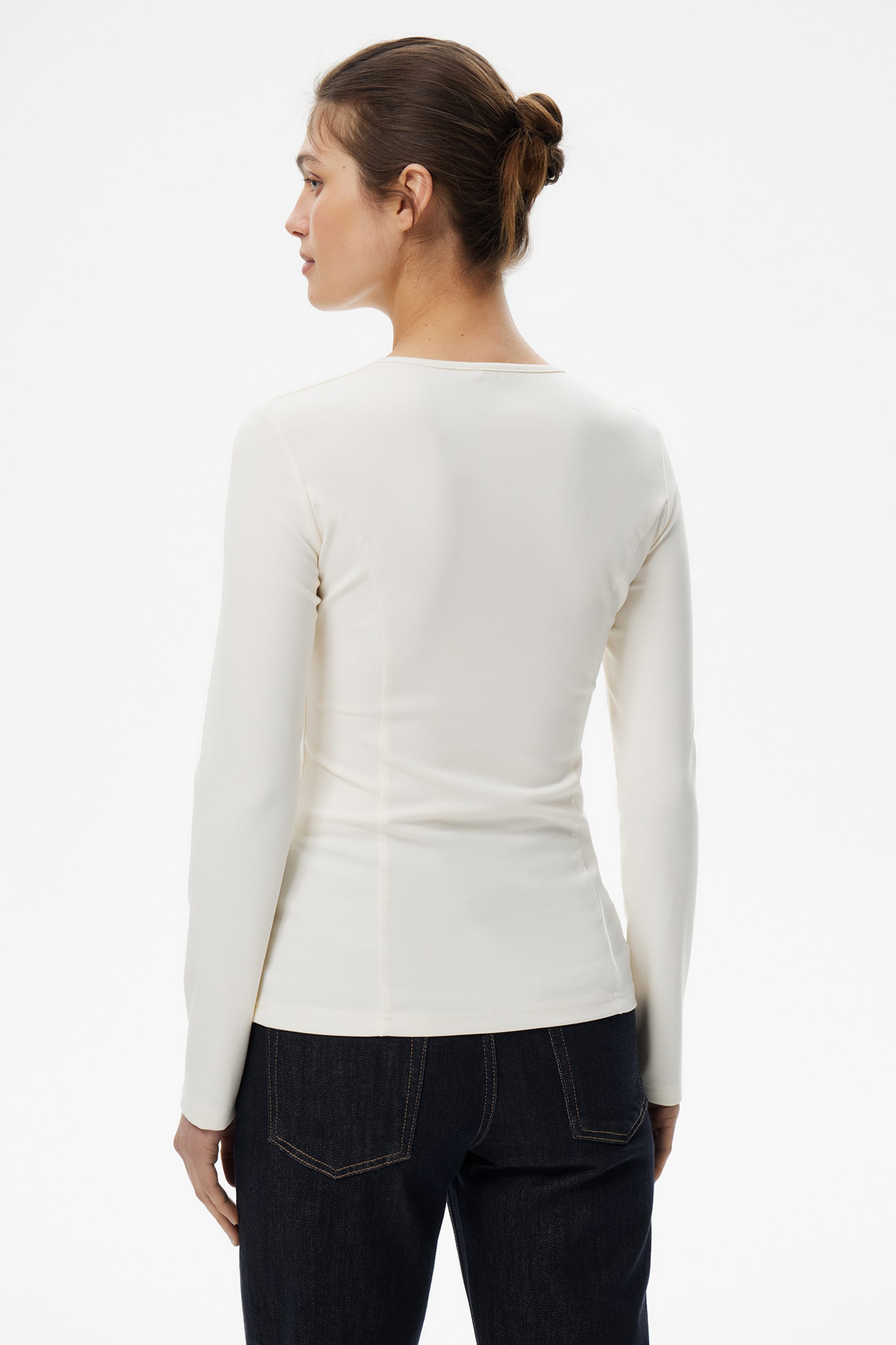 Лонгслив Lazy day crémeux