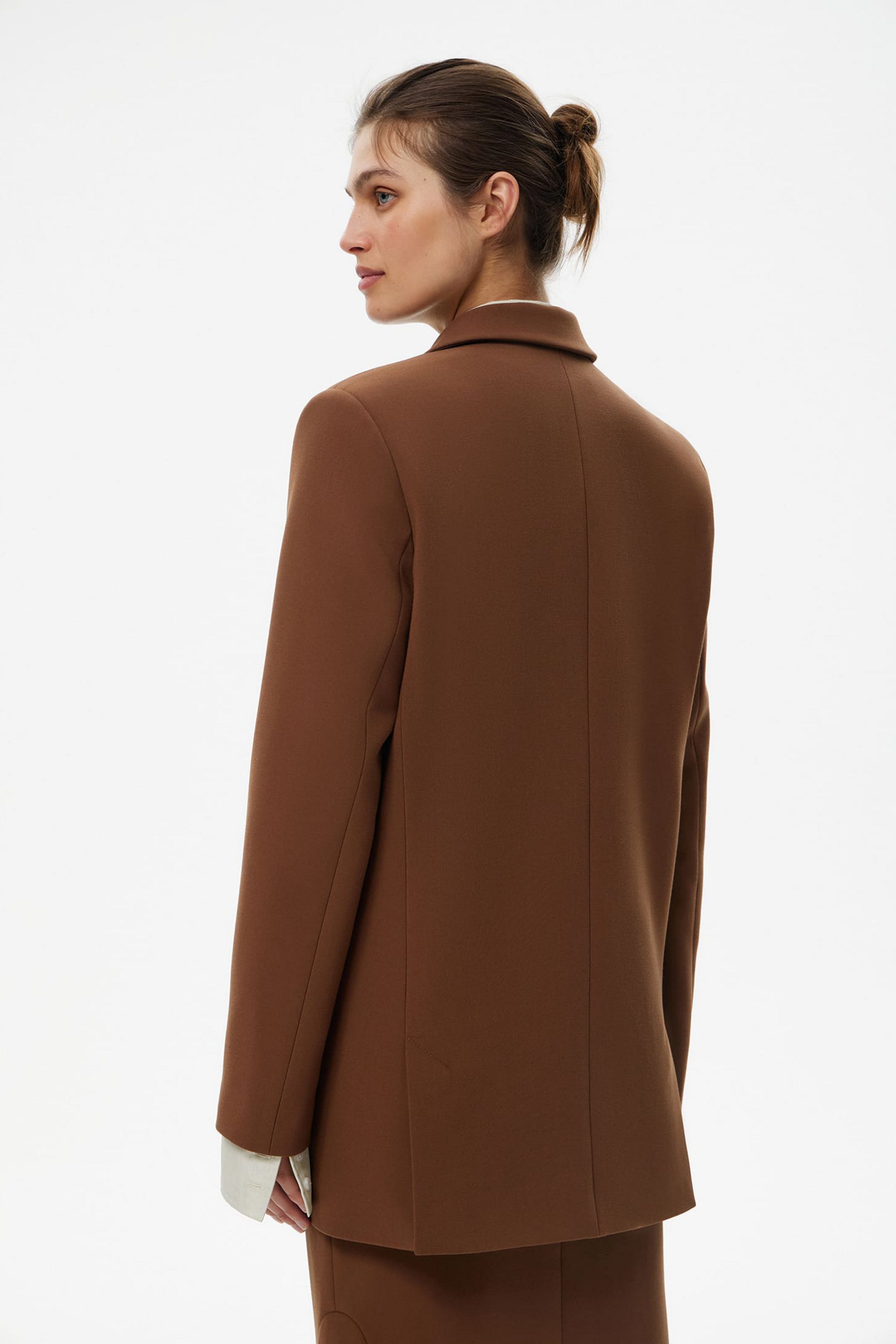 Жакет мужского кроя Snob brun