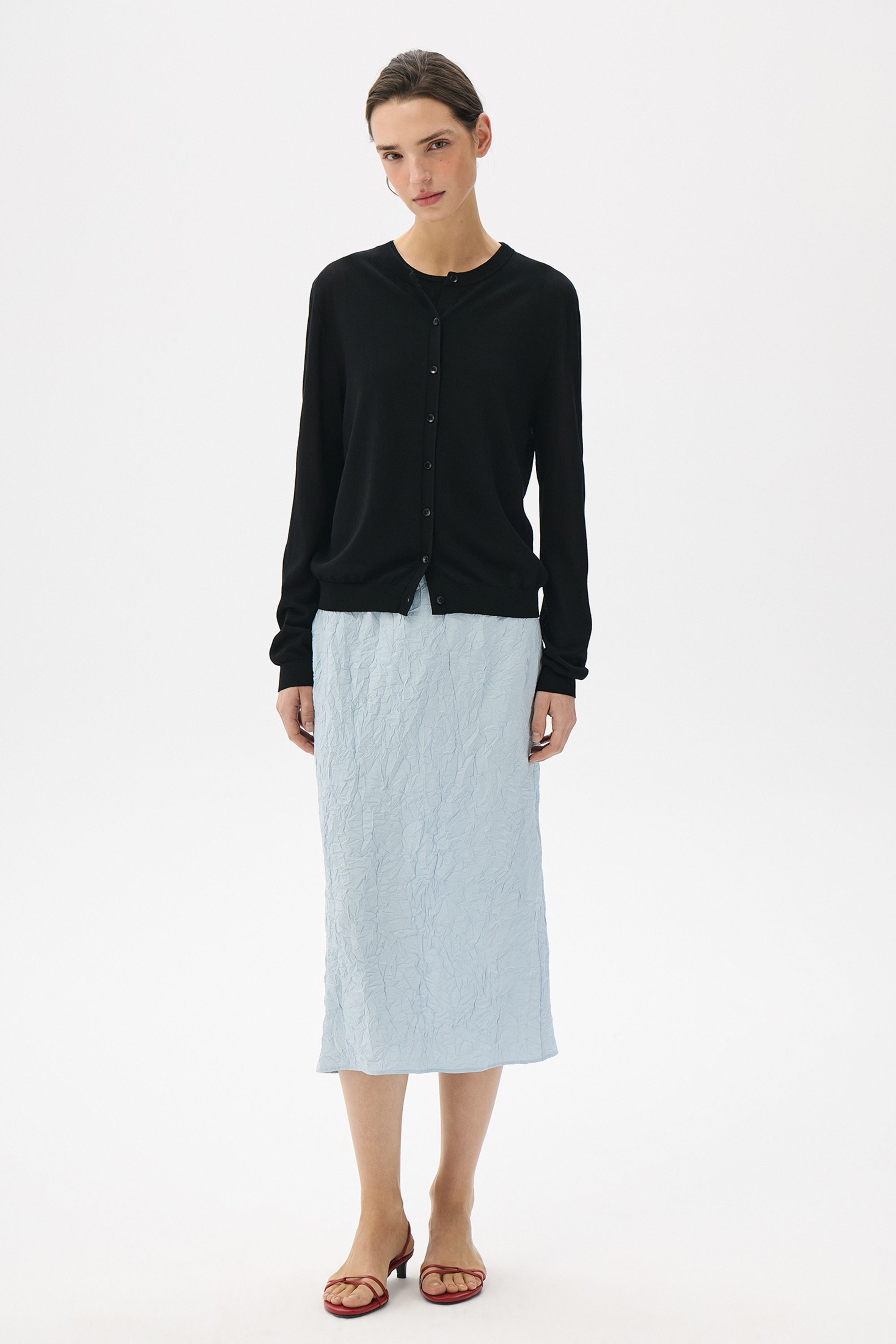 Кардиган из вискозы Voile noir