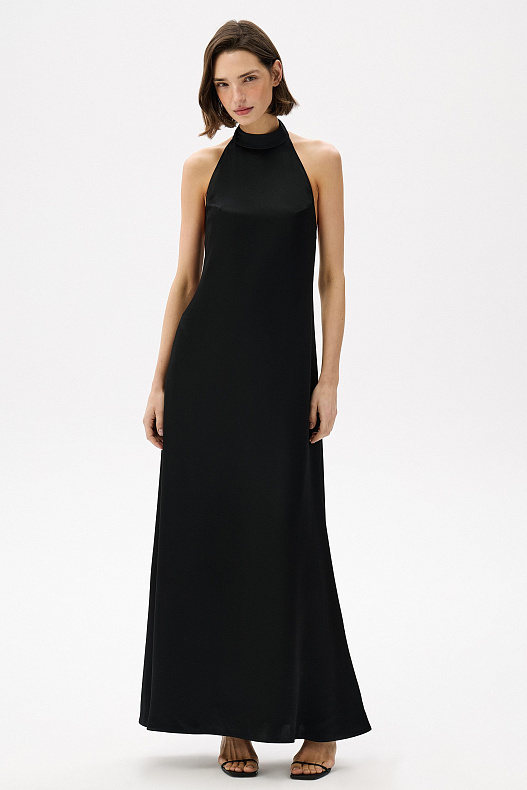 Платье со съемным декором Moon river black