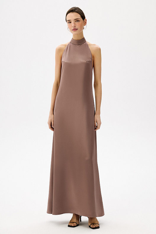 Платье со съемным декором Moon river cacao