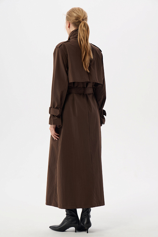 Тренч Afterglow Brown