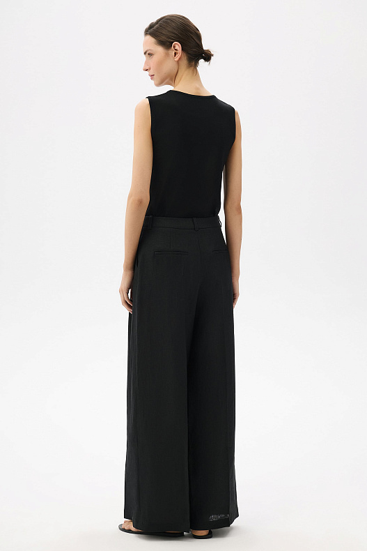 Льняные брюки Charcoal