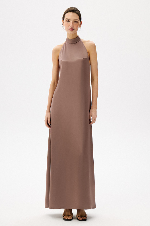 Платье со съемным декором Moon river cacao