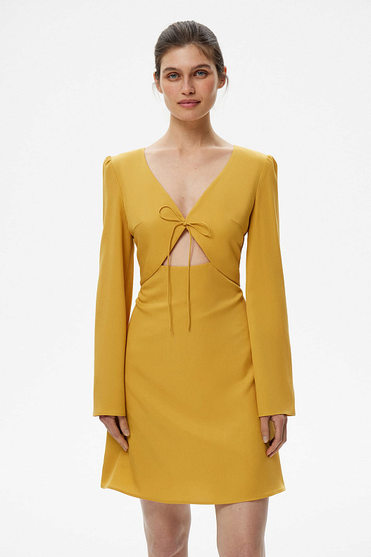 Платье мини Sunset jaune