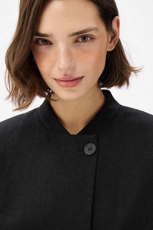 Льняной жакет Charcoal