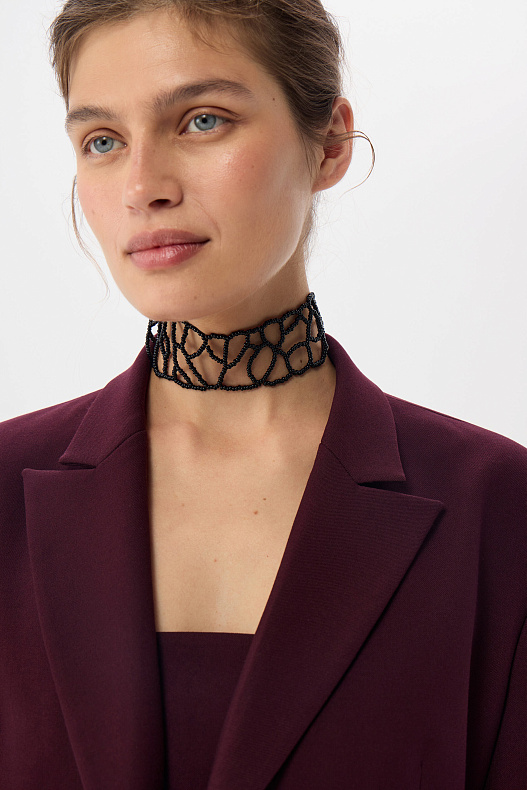 Чокер из бисера Midnight Lace