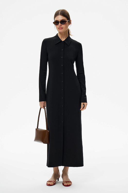 Трикотажное платье Rive noire