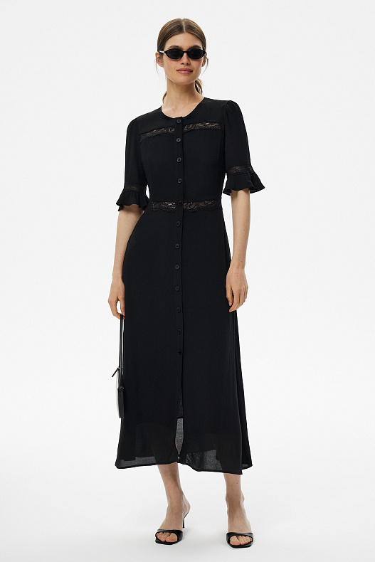 Платье с кружевом Malena