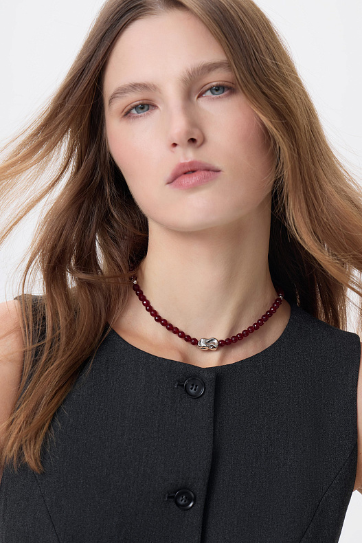 Ожерелье из агата