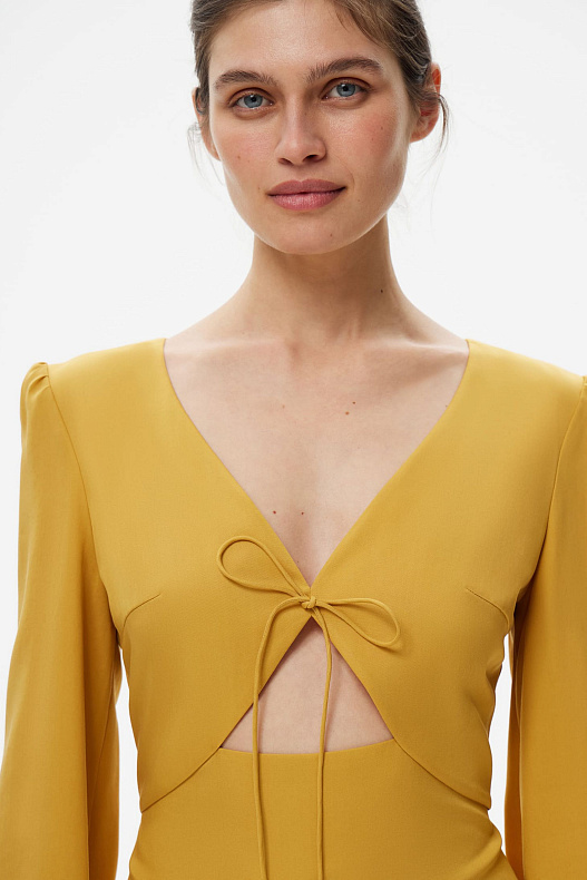 Платье мини Sunset jaune