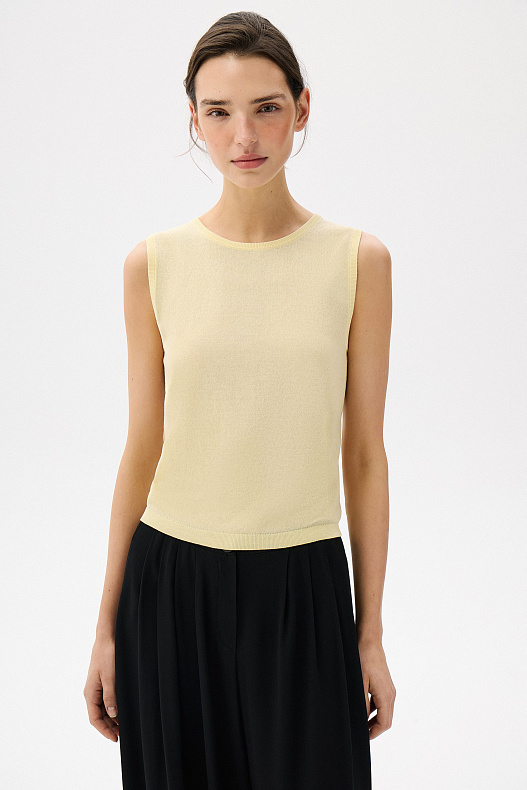 Топ из вискозы Voile sun
