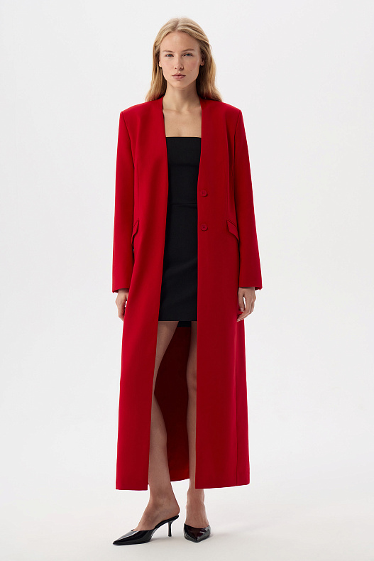 Удлиненный жакет Alma Red